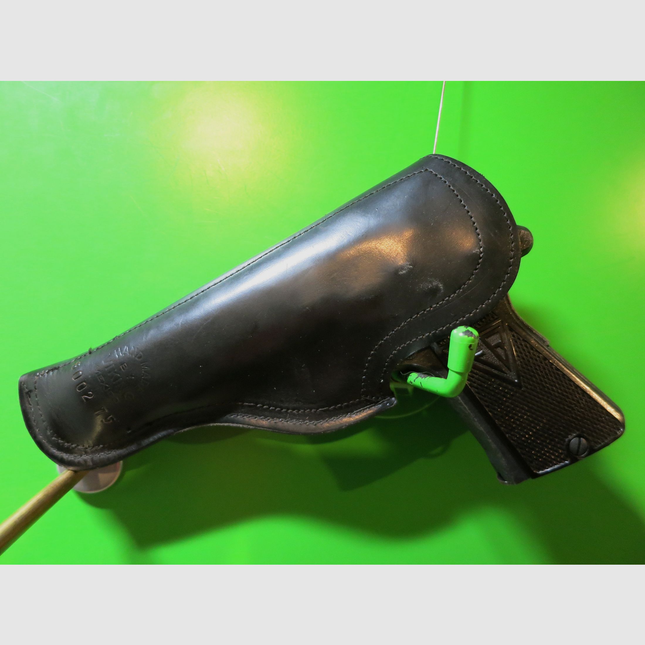 Pistol holster Viking Mexico No. 8002 75, clip holster, pistol e.g. Colt 1911 up to 4.5