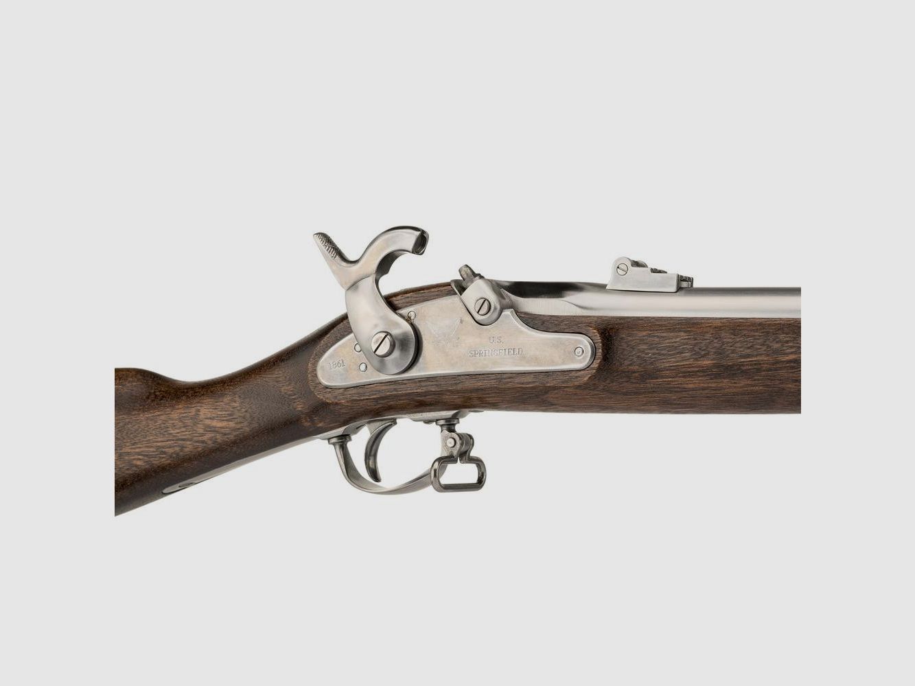 Schwarzpulverflinte Chiappa Firearms 1861 Springfield Musket Kal. 58 - Lauf 40 - Leistungsstarke Historische Replik, Bild 2 von 5