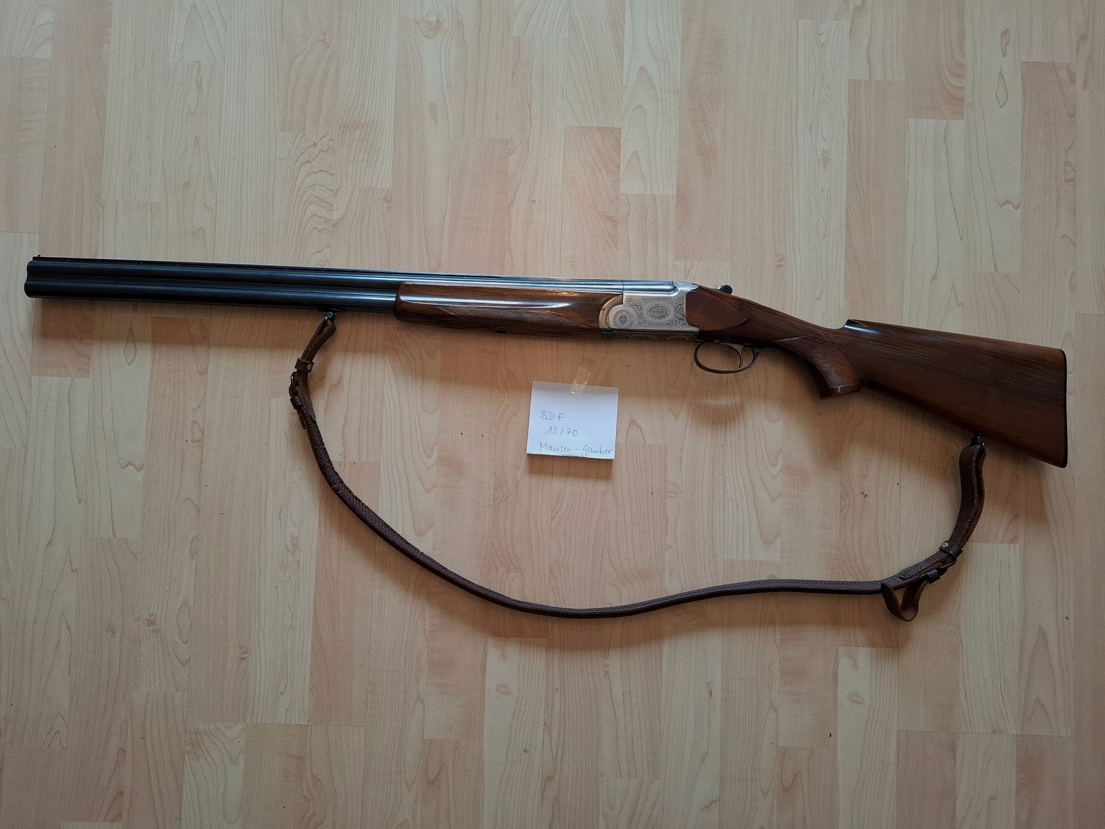 Bockdoppelflinte Mauser Gamba 73 SE 12/70