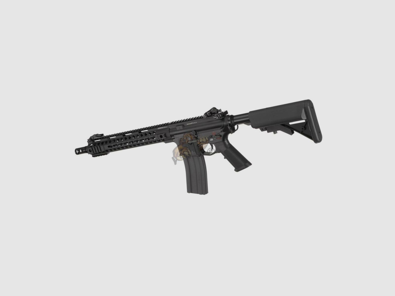 G&G GC16 MPW 12" with ETU in Black Airsoft S-AEG free from 18