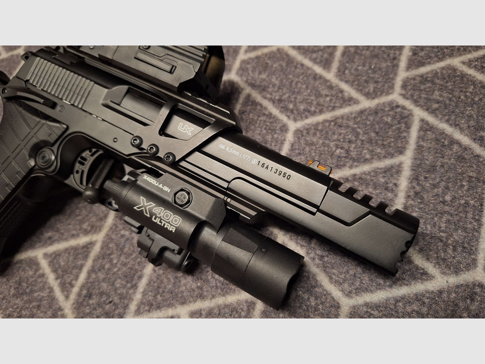Umarex Racegun 4.5 mm Steel BB Blowback Co2 pistol