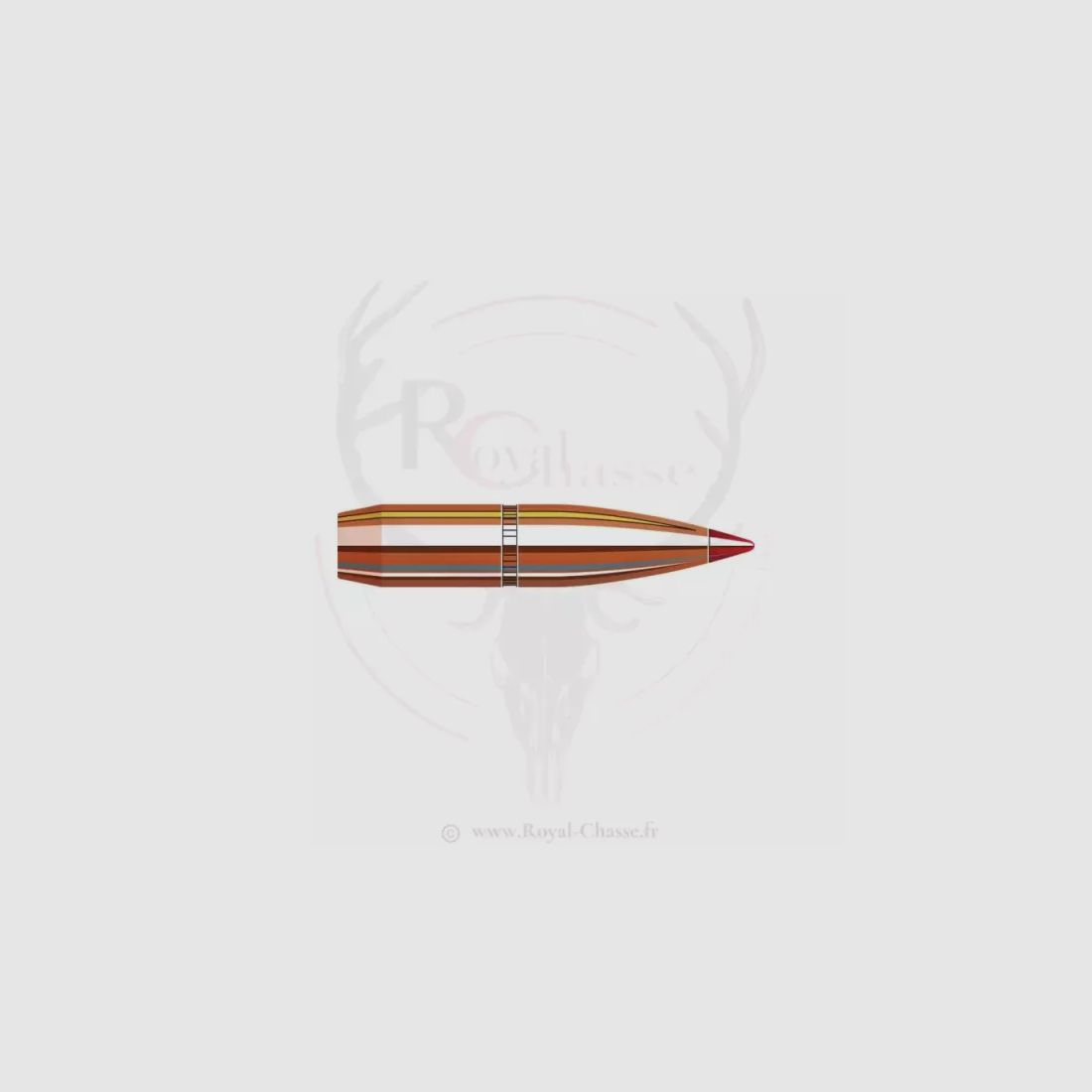 100 pocisków kal. 6.5mm D.264 129Grs SST HORNADY, zdjęcie 1 z 2