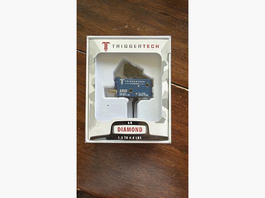 TRIGGERTECH Black Diamond Single Stage AR 10 Match Abzug 1.5 TO 4.0 LBS dla Oberland, Hänel, Schmeisser, AR 15, AR 10