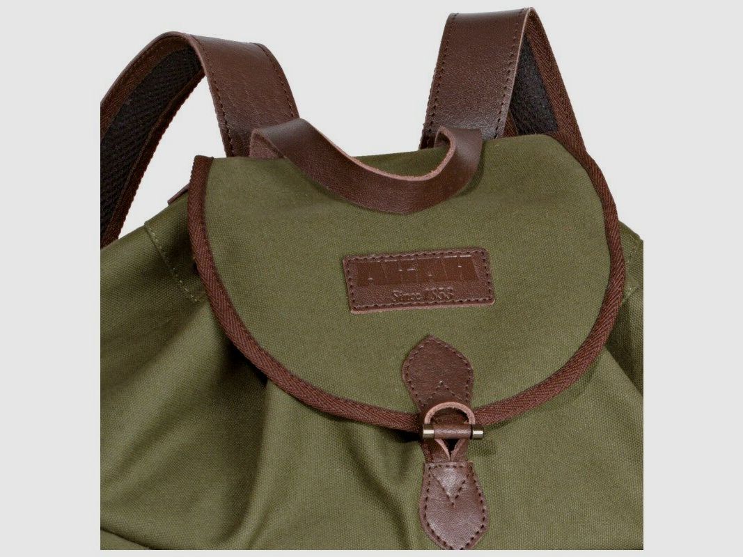 AKAH Canvas Rucksack lautlos