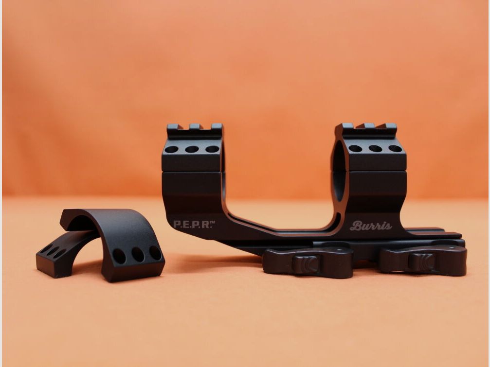 Burris Burris AR-PEPR QD Blockmontage 30mm (410342) Alu schwarz für Picatinnyprofil BH=1"/ 25,4mm
