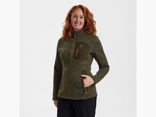 Deerhunter Lady Sarek Veste Tricotée Olive Nuit melange 48