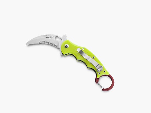 FOX RESCUE KARAMBIT 10CM G10 YELLOW