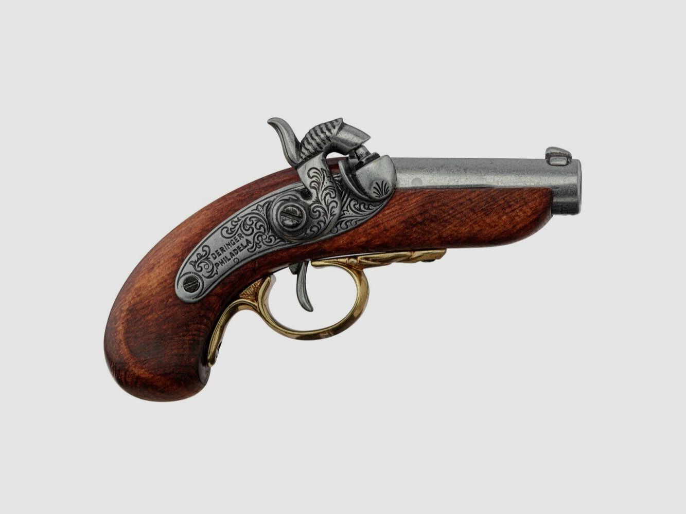 Dekorative Replik von Denix Deringer-Pistole Philadelphia 1850, Bild 3 von 3