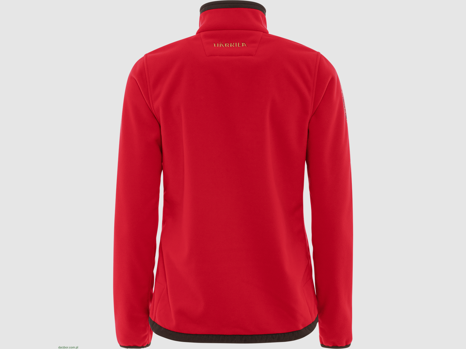 Damski polar Harkila Kamko Brown/Red, zdjęcie 4 z 6