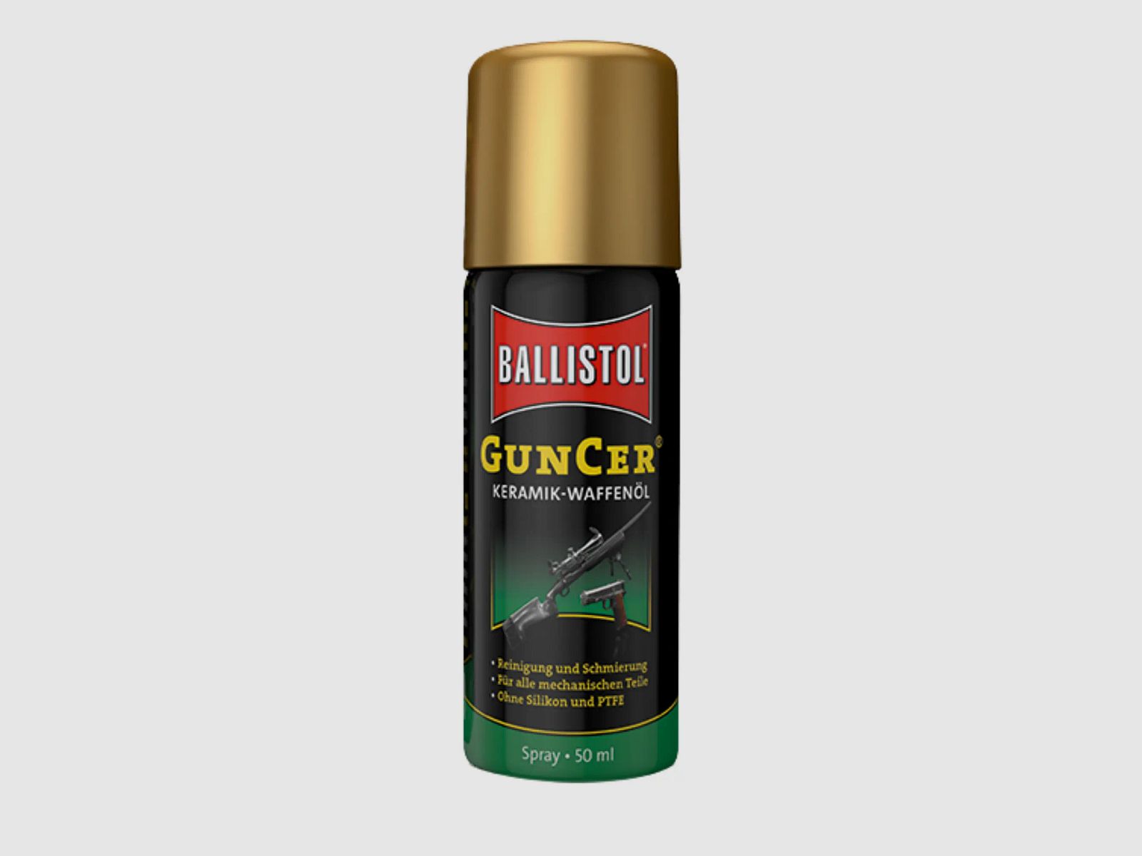 Ballistol GunCer Keramik-Waffenöl Spray (50 ml)
