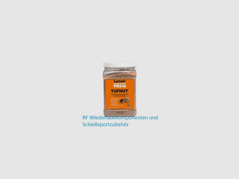 Lyman Turbo Media Small Tufnut Untreated 3 lbs.