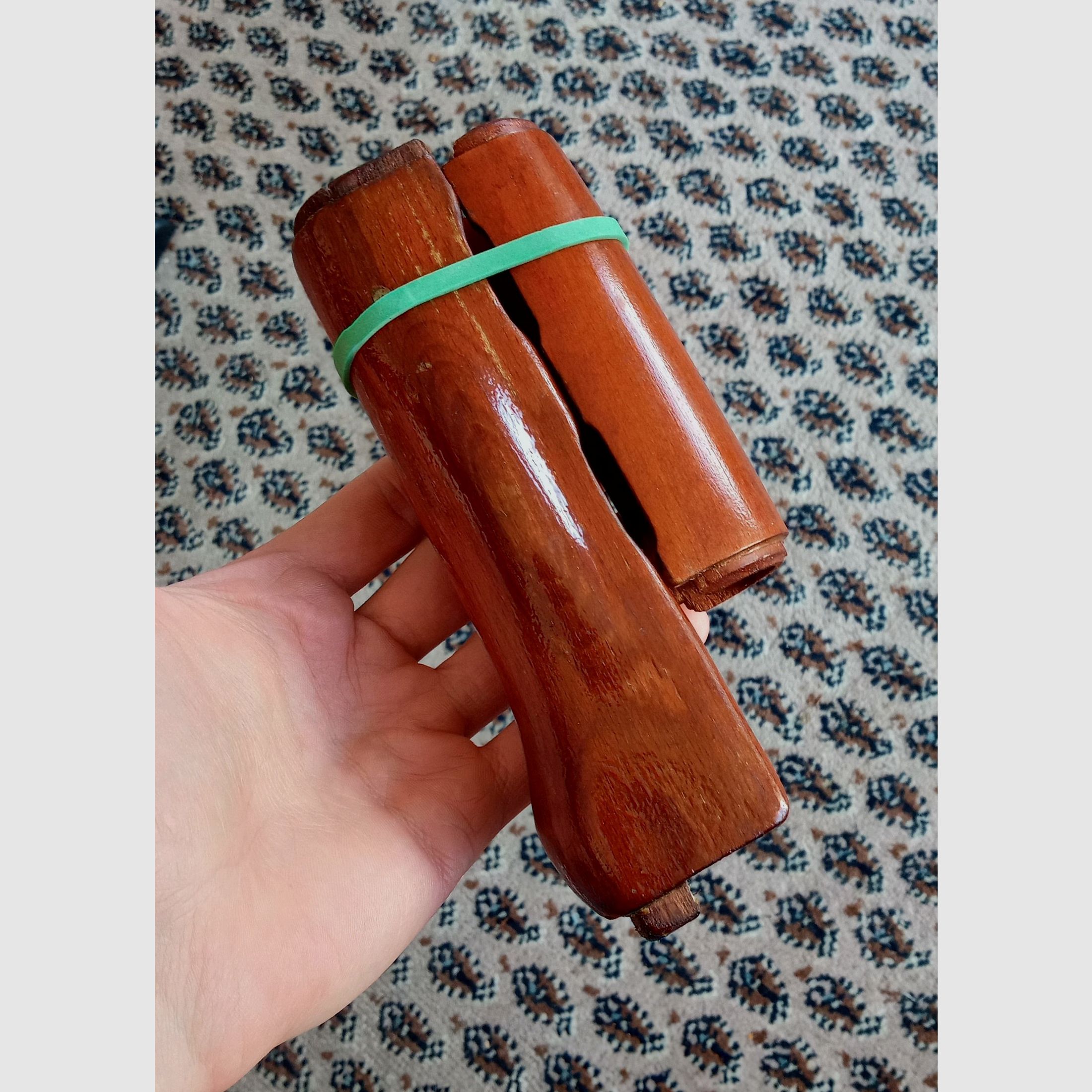 Rumänischer AK Palmswell Handschutz Holz / höchstwahrscheinlich PM md. 90 AIMR oder AK74 Cugir Champion in 5.56  // passt auch an Yunker / AKM Karabiner