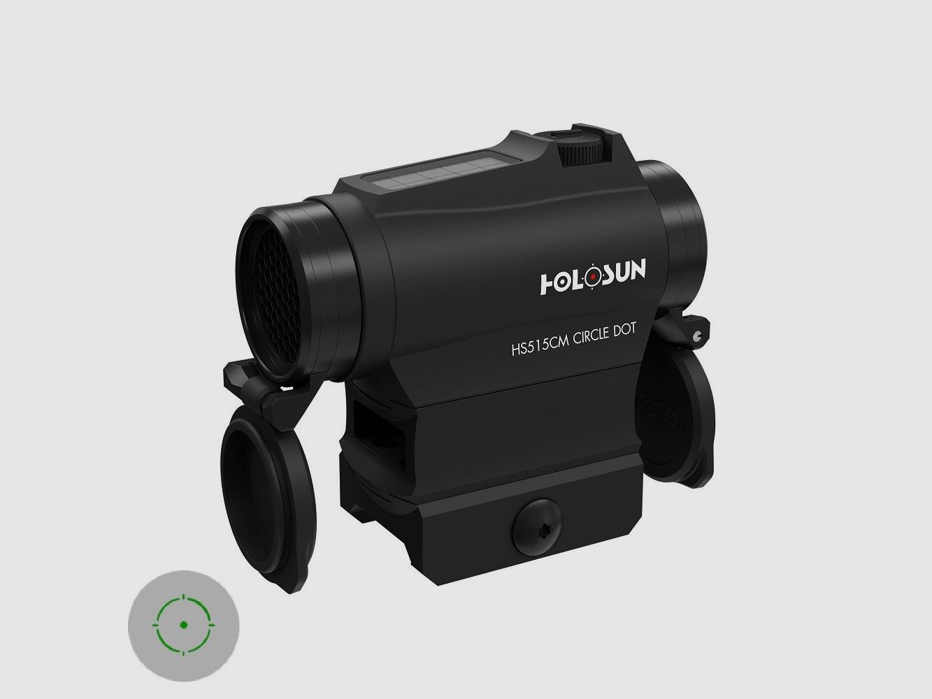 Holosun HE515C-M-GR Solar Leuchtpunktvisier