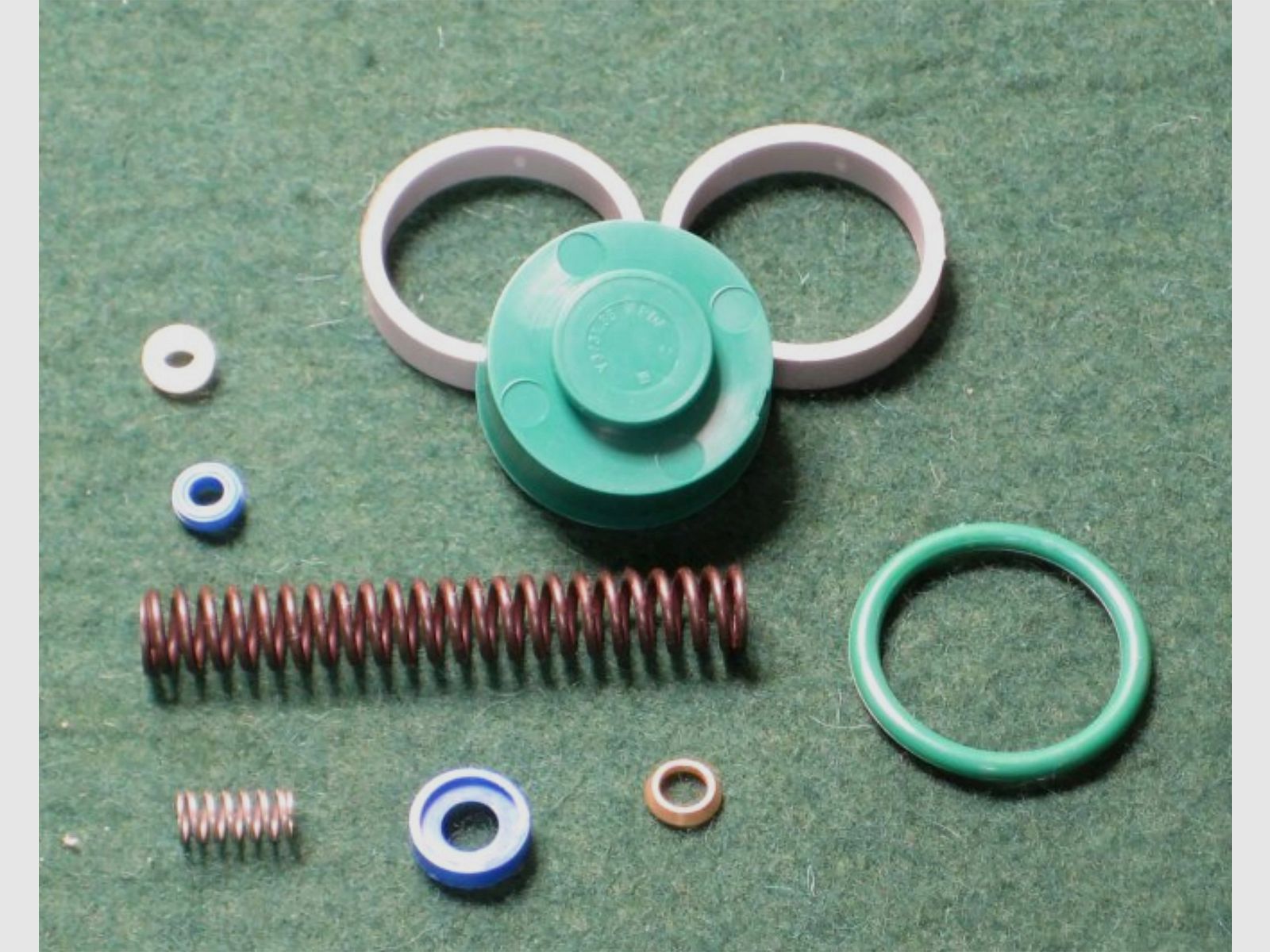 FWB Feinwerkbau Druckluft Matchgewehr Mod. 602 / neues Service / alle Dichtungen NEU