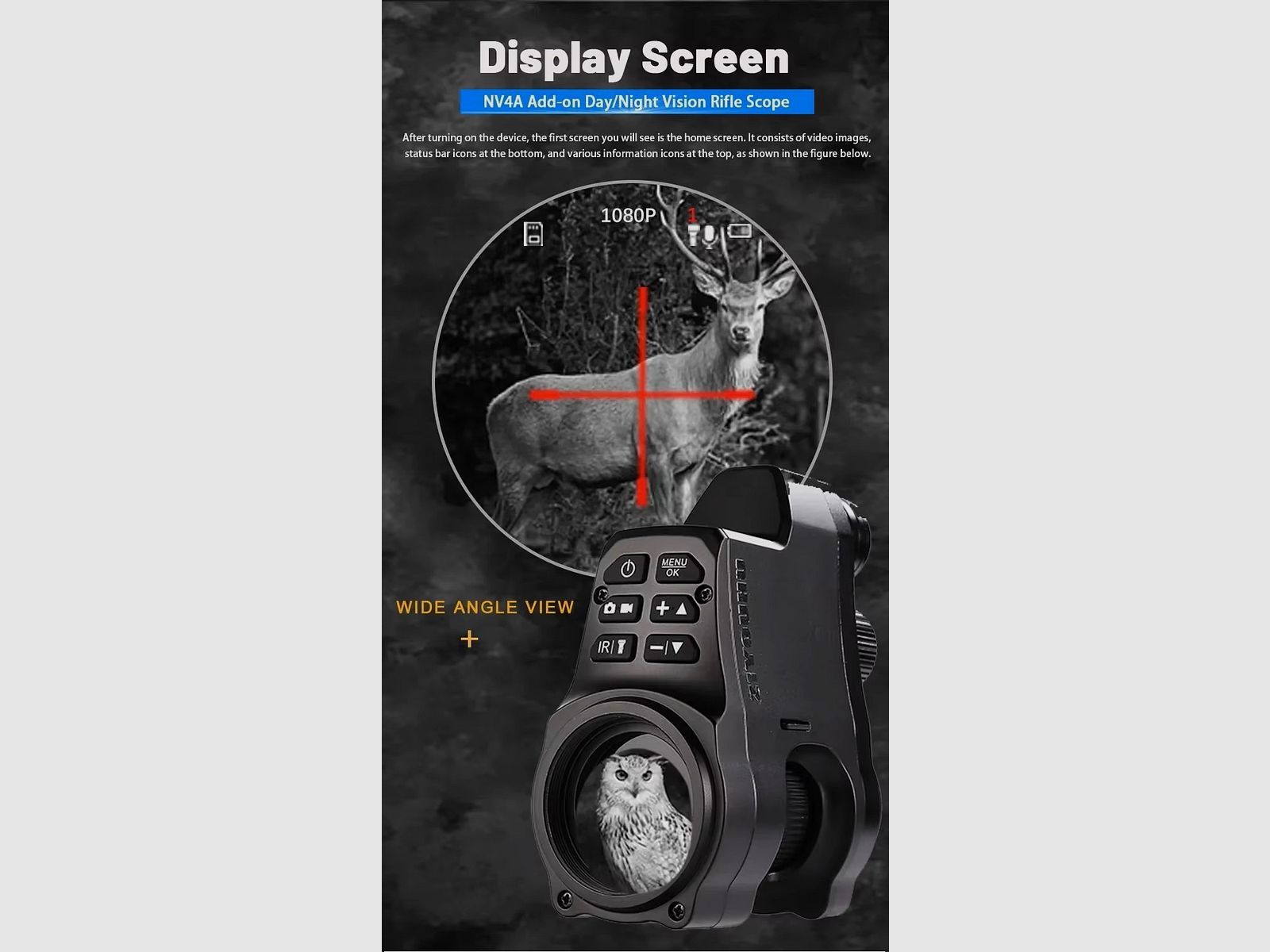Dispositivo di visione notturna digitale NV4A Night Vision