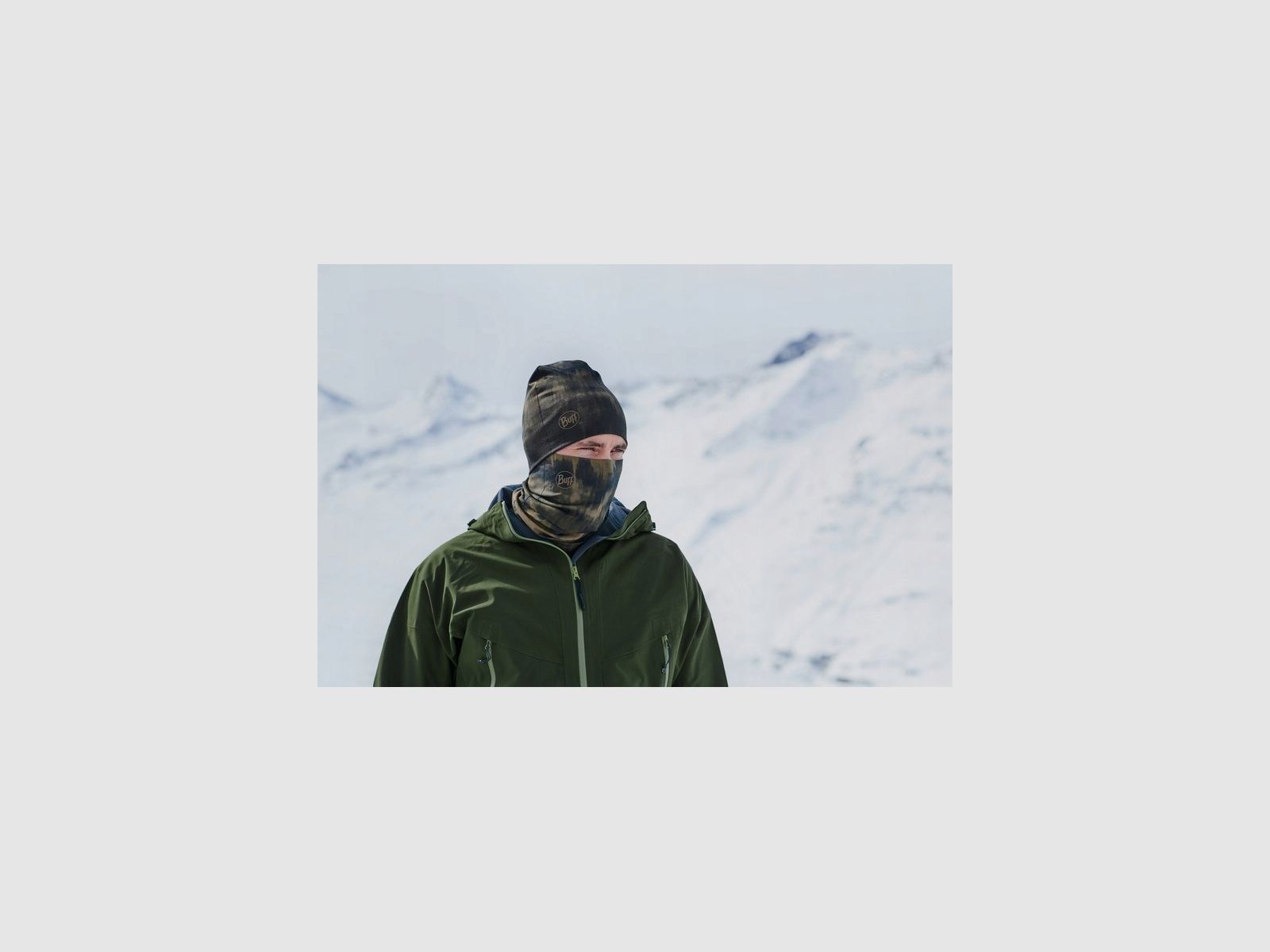 Tour de cou thermique Buff THERMONET Itakat Bark, image 2 sur 14