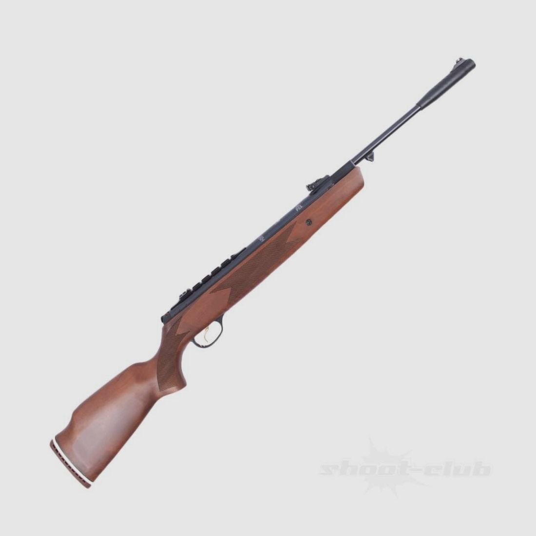 Mercury Caurus Pro Fucile ad Aria Compressa a Canne Basculanti 4,5mm Diabolo Calcio in Legno