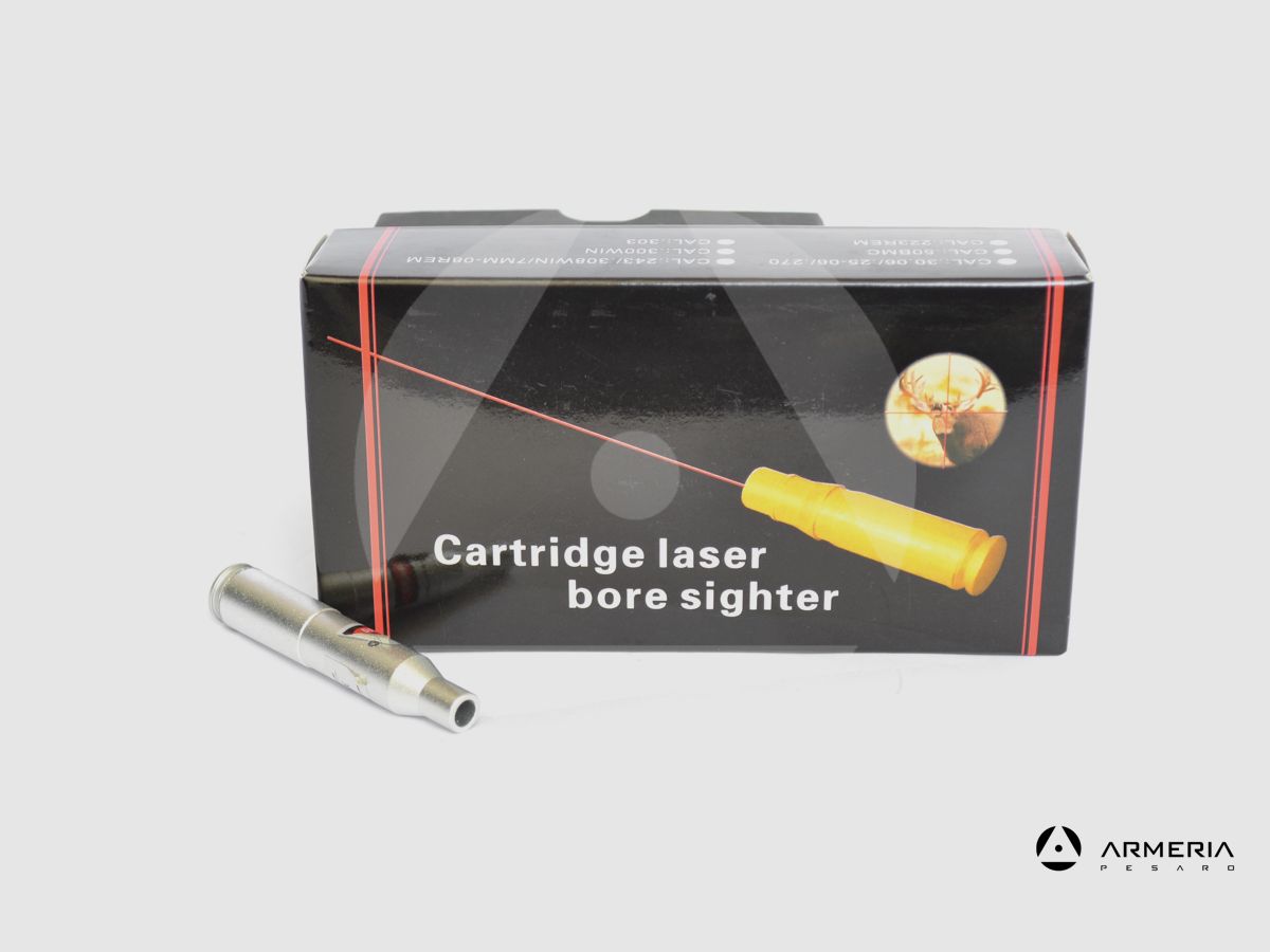 Cartuccia laser Kentron per taratura carabina calibro 7mm Rem Mag – 300 Win – 338 Win