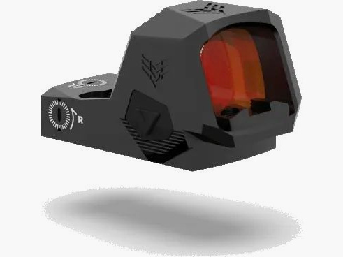 Swampfox Sentinel II 1x20 RMSc Micro-Reflexvisier - 3 MOA Dot, grün, Blackout Rear Sight Guide