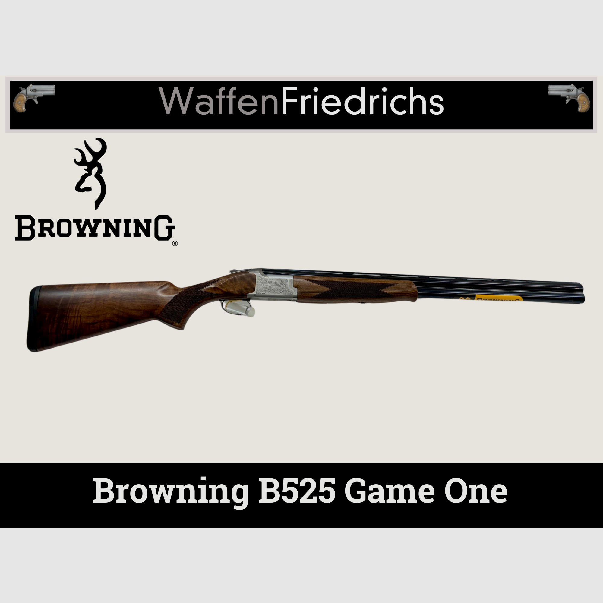 Browning B525 Game One BDF - WaffenFriedrichs, Bild 1 von 14