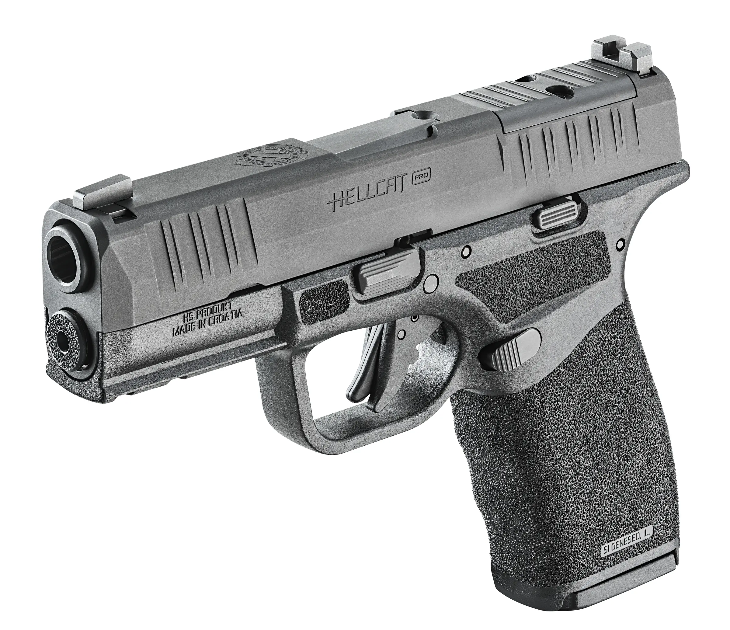 Springfield HELLCAT PRO OSP 9mm pistool zwart loop 3,7", afbeelding 7 van 10
