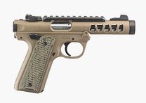 RUGER PISTOLE MARK IV 22/45 LITE .22 LR 4,4"/11,18CM FDE CERAKOTE 1/2"-28