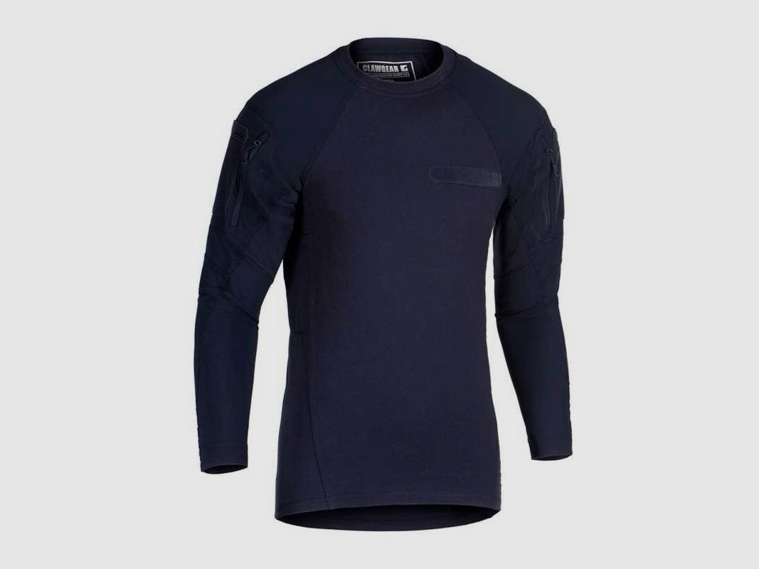 T-shirt a Maniche Lunghe CLAWGEAR MKII Instructor Navy, immagine 1 di 8
