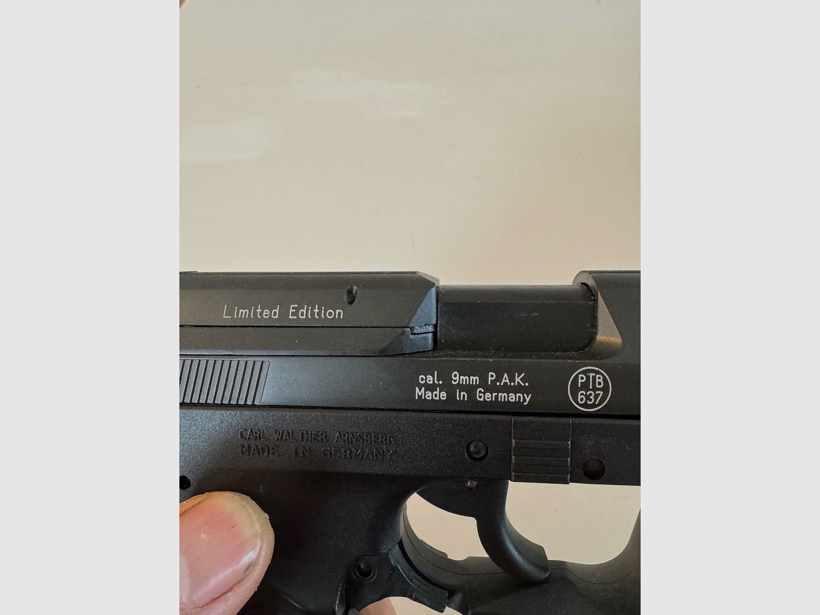 Walther p99 Edición James Bond 007