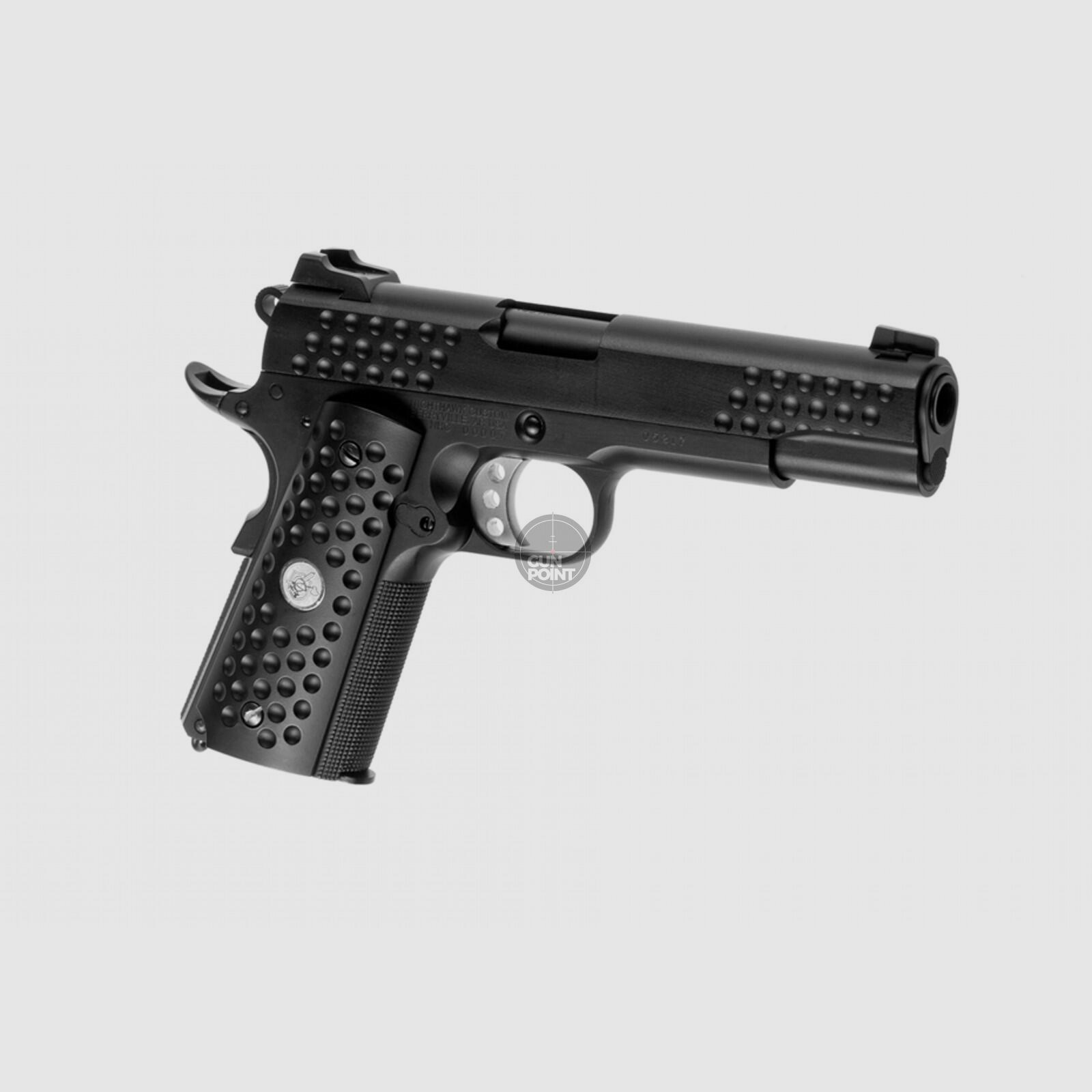 Softair - Pistole - WE - Knight Hawk Full Metal GBB black - ab 18, ber 0,5 Joule