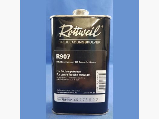 Rottweil Nitrocellulosepulver R907