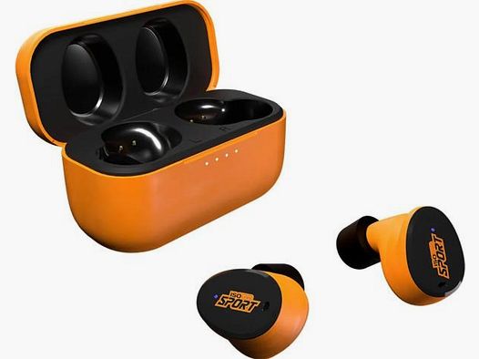 ISO TUNES Gehörschutz Ohrenstöpsel Caliber Orange 32 dB -Aktiv