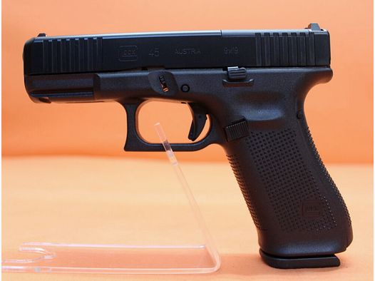 Glock Ha.Pistole 9mmLuger Glock45 Gen5 (MOS) 102mm Lauf Modular Optic System f. Red Dot Sight (9mmPara)