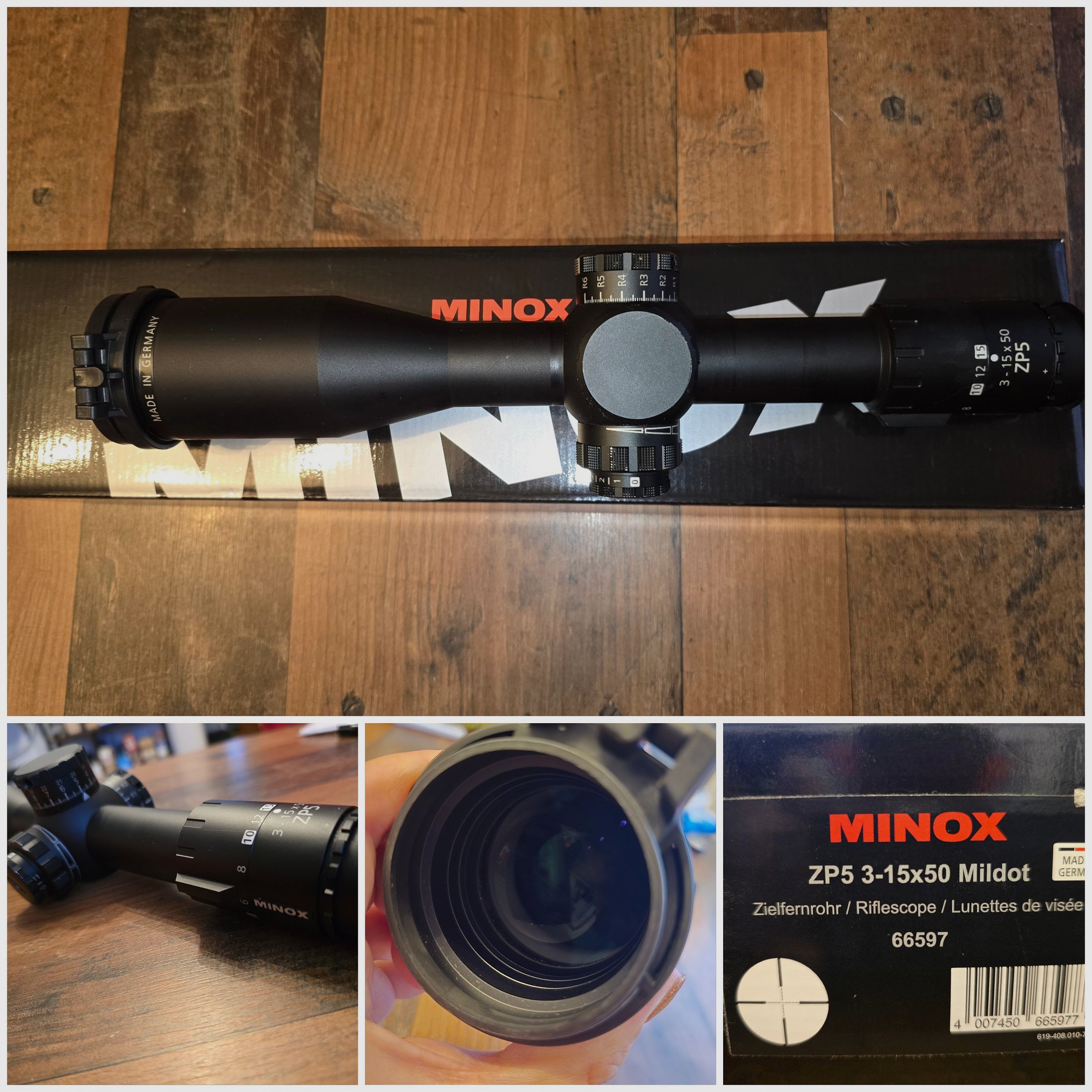 MINOX Zielfernrohr PRO ZP5 3-15x50