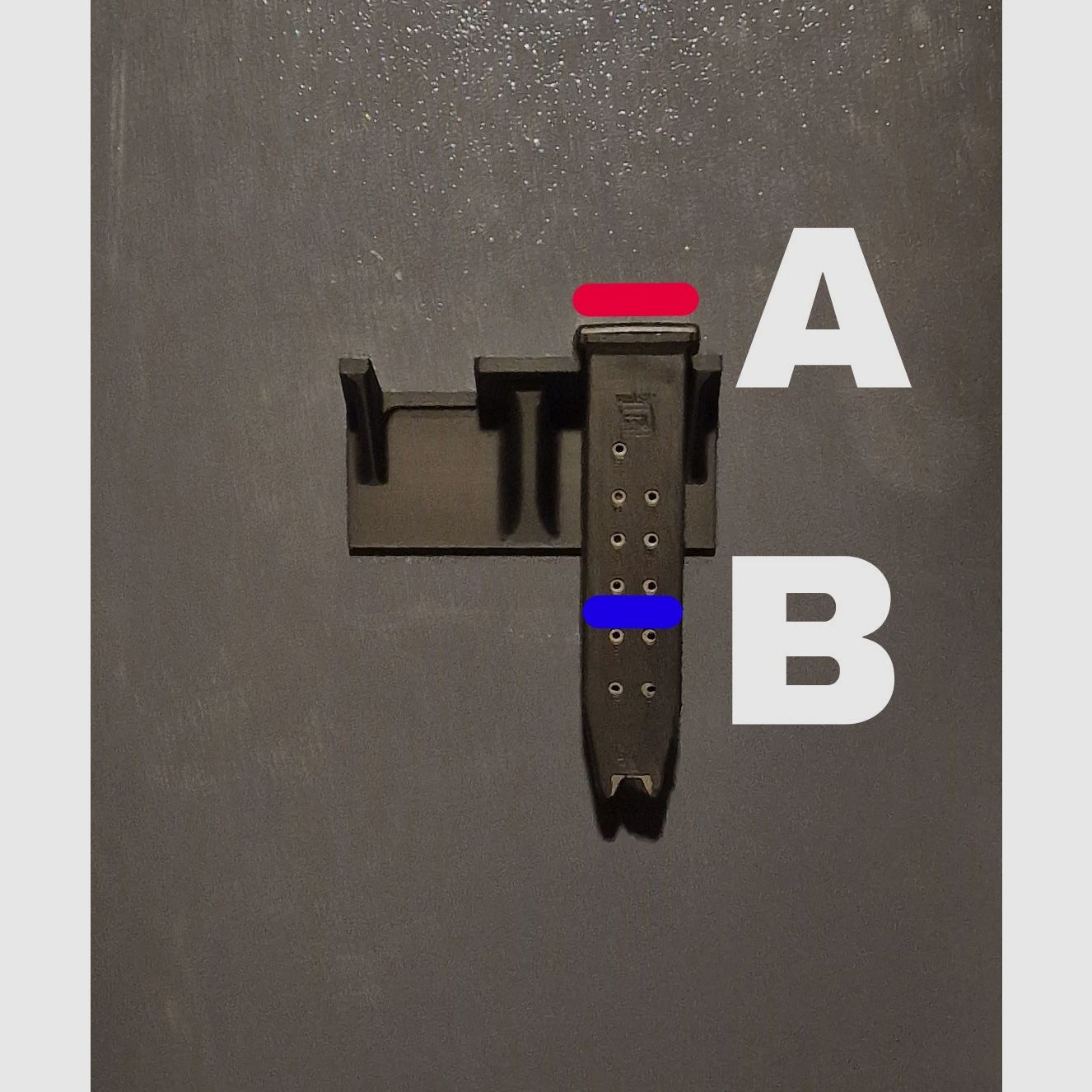 Magazinhalter für z.B. Glock, HK, AR-15 usw.