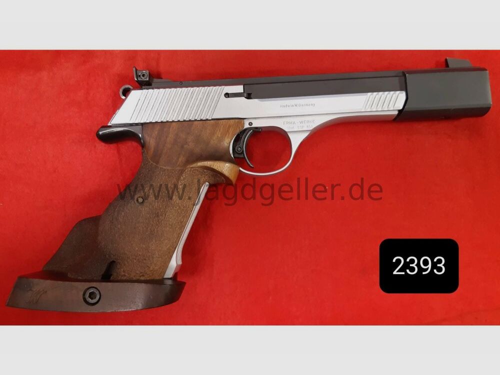 Sportpistole Erma ESP 85A Stainless .22 LR .22lr