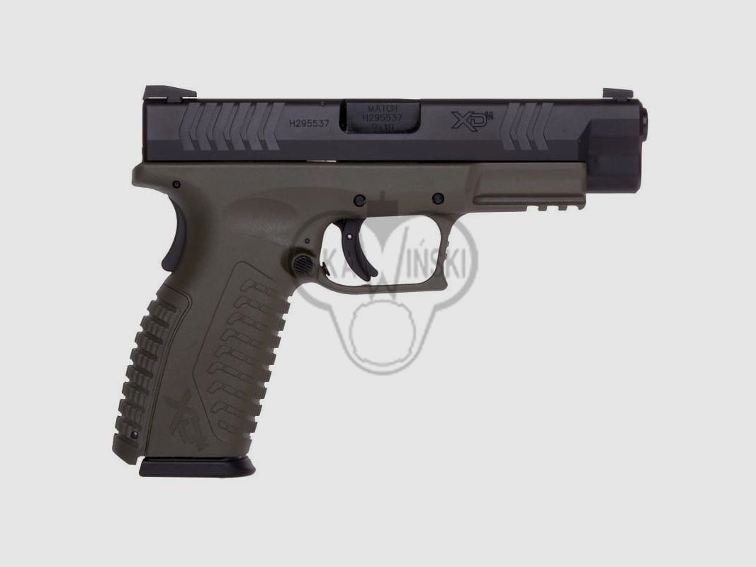 Pistolet XDM-9 4,5 noir-vert, image 2 sur 2