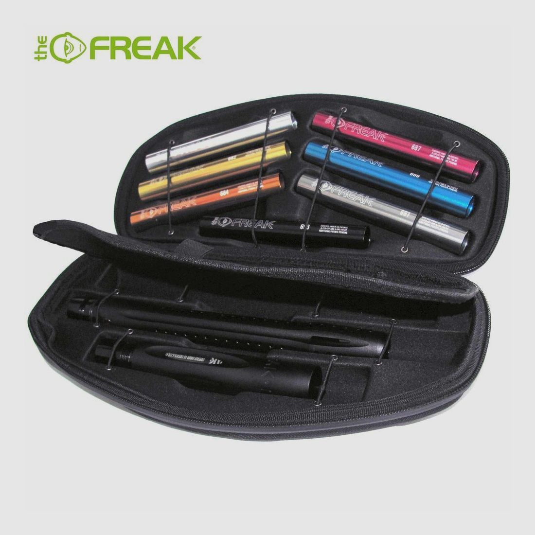 GOG Freak Classic Set inkl. Koffer, 8 Hülsen, Freak Front, Cocker Back