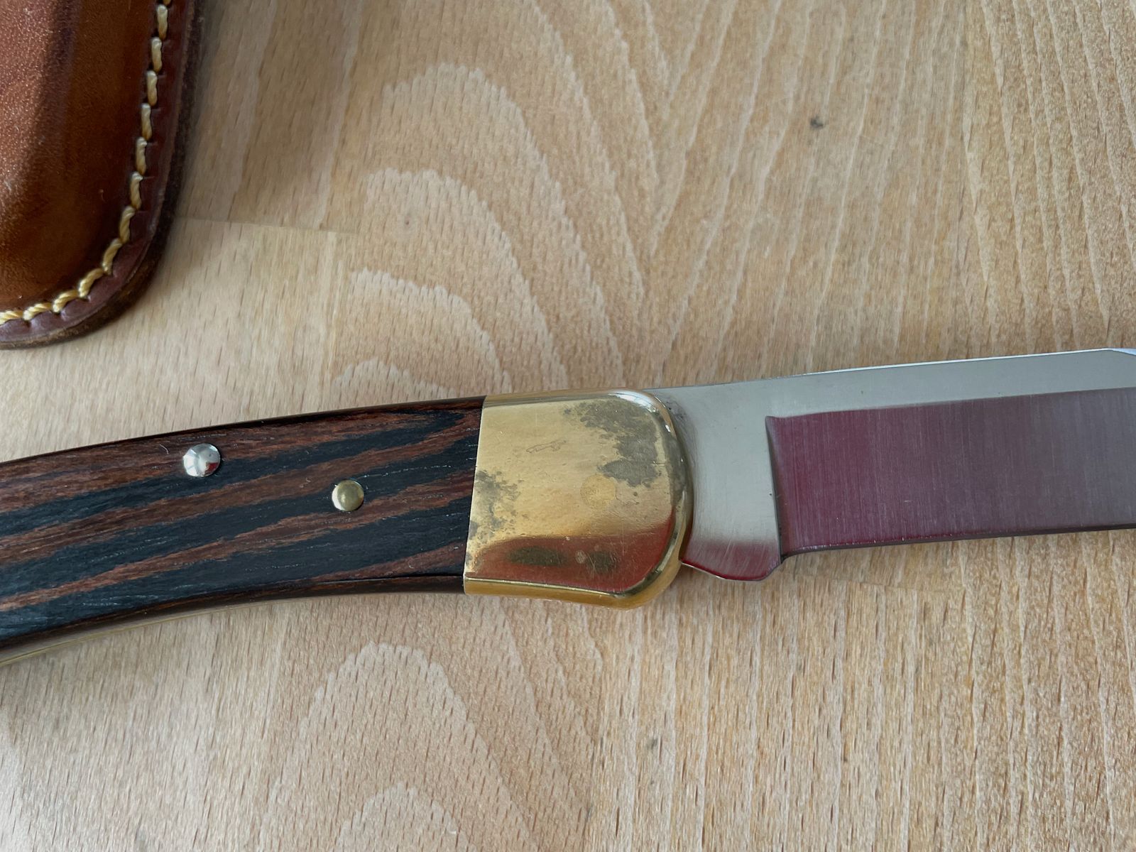 2x Buck 110 Folding Hunter