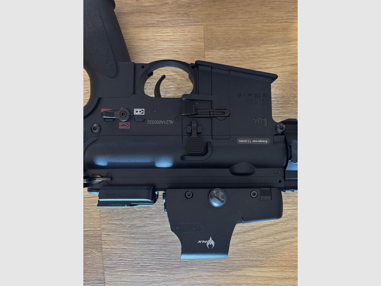 Umarex HK416 A5 Sportsline 1,3 Joule – stan jak nowy, w tym wiele akcesoriów