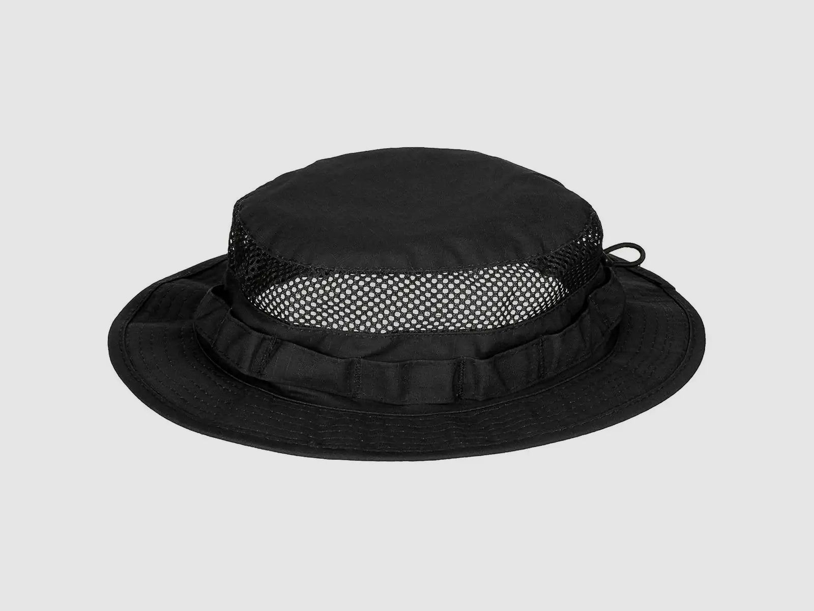 MFH MFH Chapeau Bush Mesh Boonie - Noir / L/XL