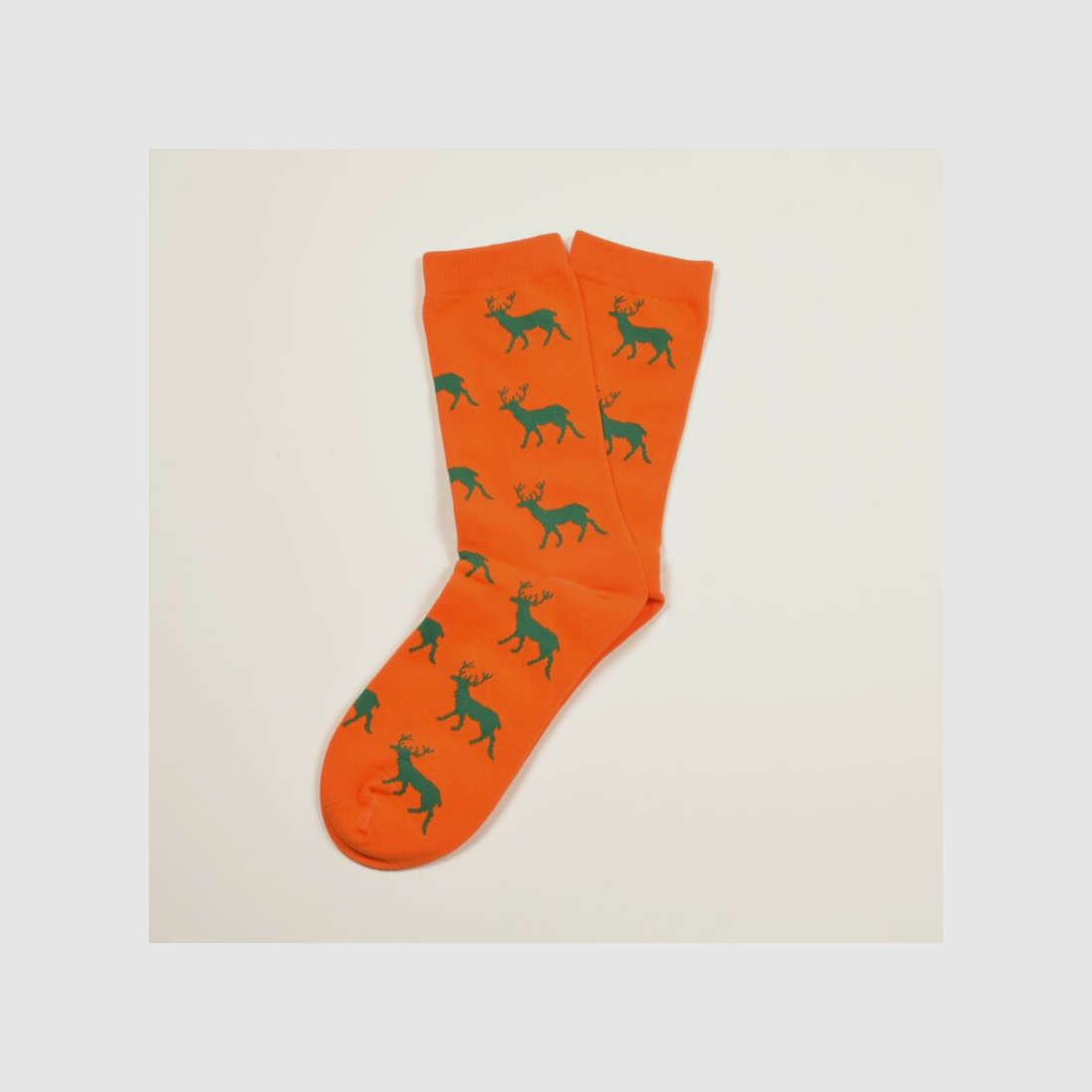 Calcetines de perro salchicha con corbata ciervo