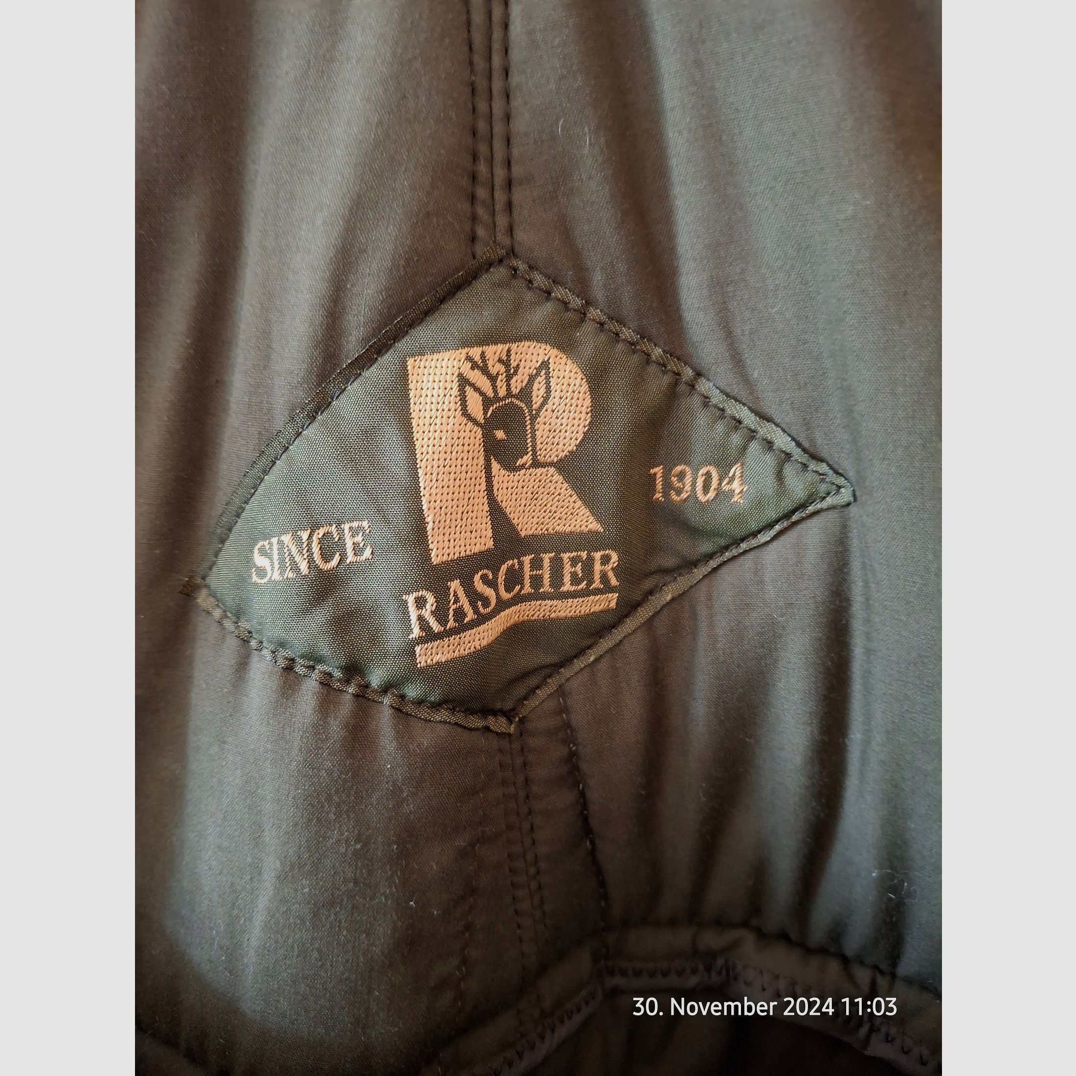 Rascher Loden-Ansitzhose