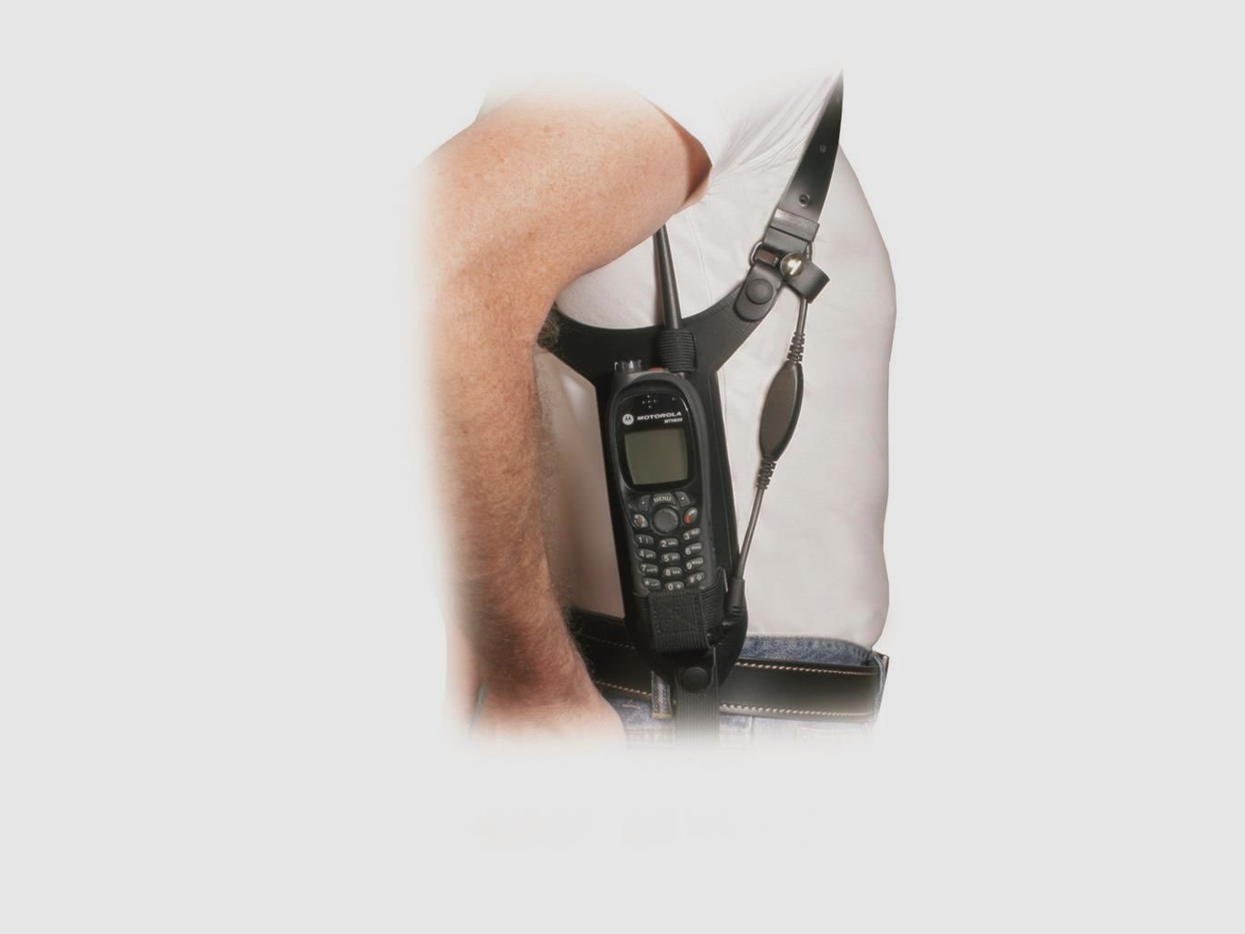 Schulterholster System Radiocase Schwarz- MTH 650/850