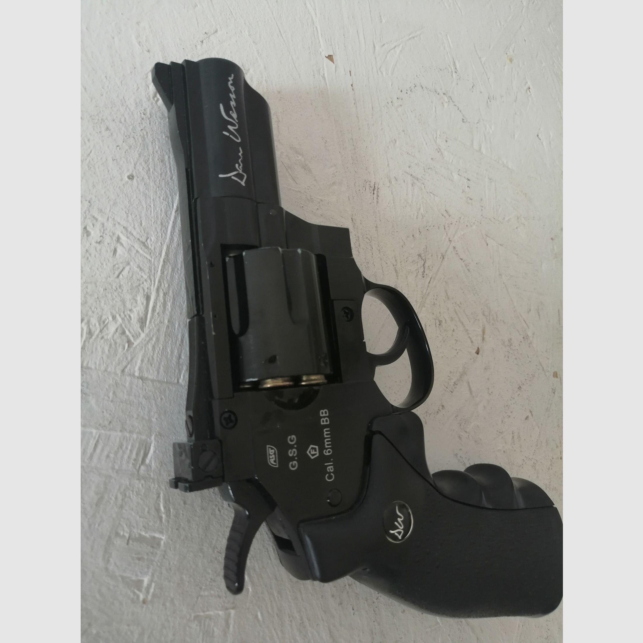 Dan Wesson 2,5 pulgadas revólver CO2 6mm