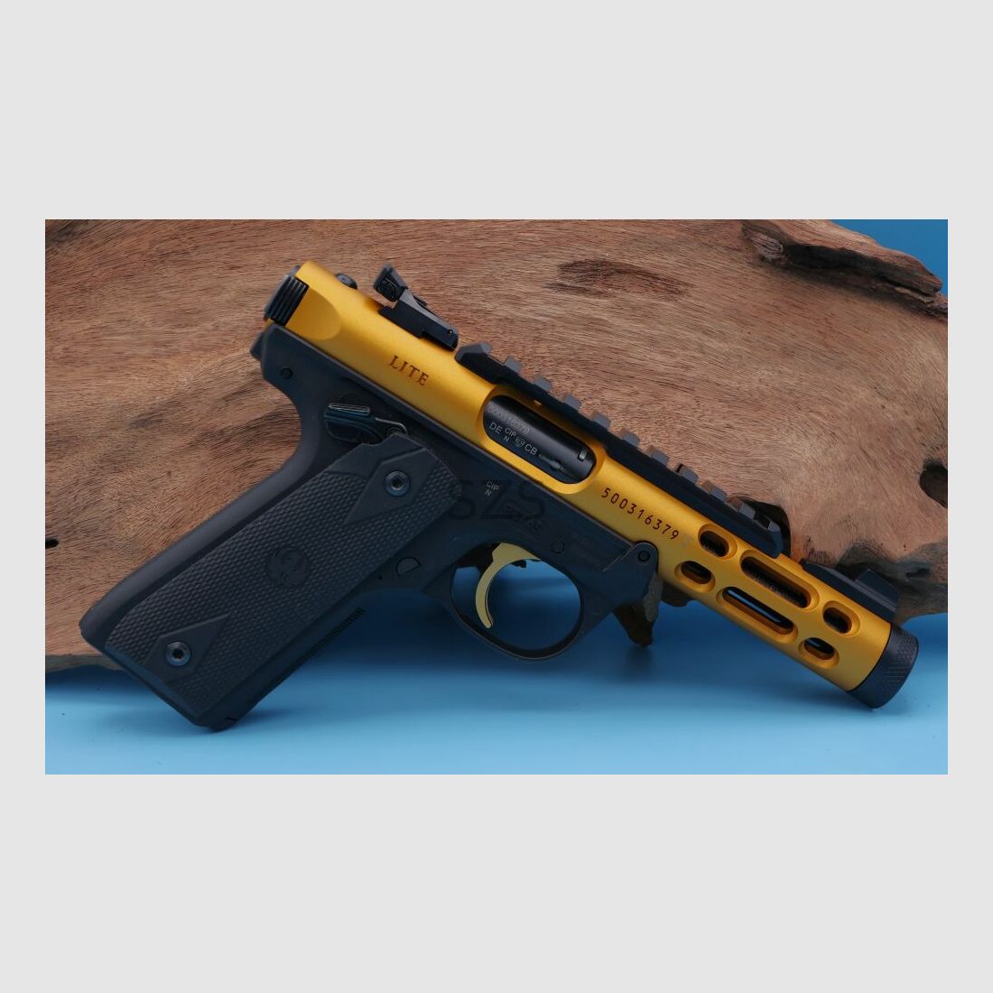 Ruger MK IV 22/45 Lite Gold