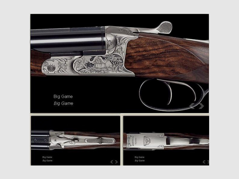 KRIEGHOFF Mehrpreis für Neuwaffe Gravur: 3 Big Game Optima-Ultra-Classic-Hubertus