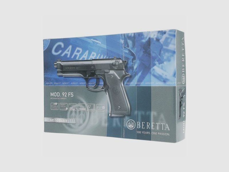 Beretta MOD. 92 FS 6 mm, Federdruck, < 0,5 J, Bild 4 von 4