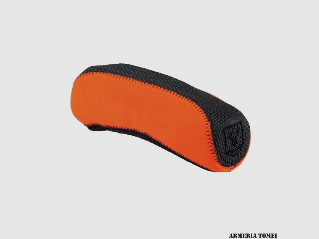 RISERVA – NEOPREN-OPTIKSCHUTZ SCHWARZ/ORANGE 29x6x4.5