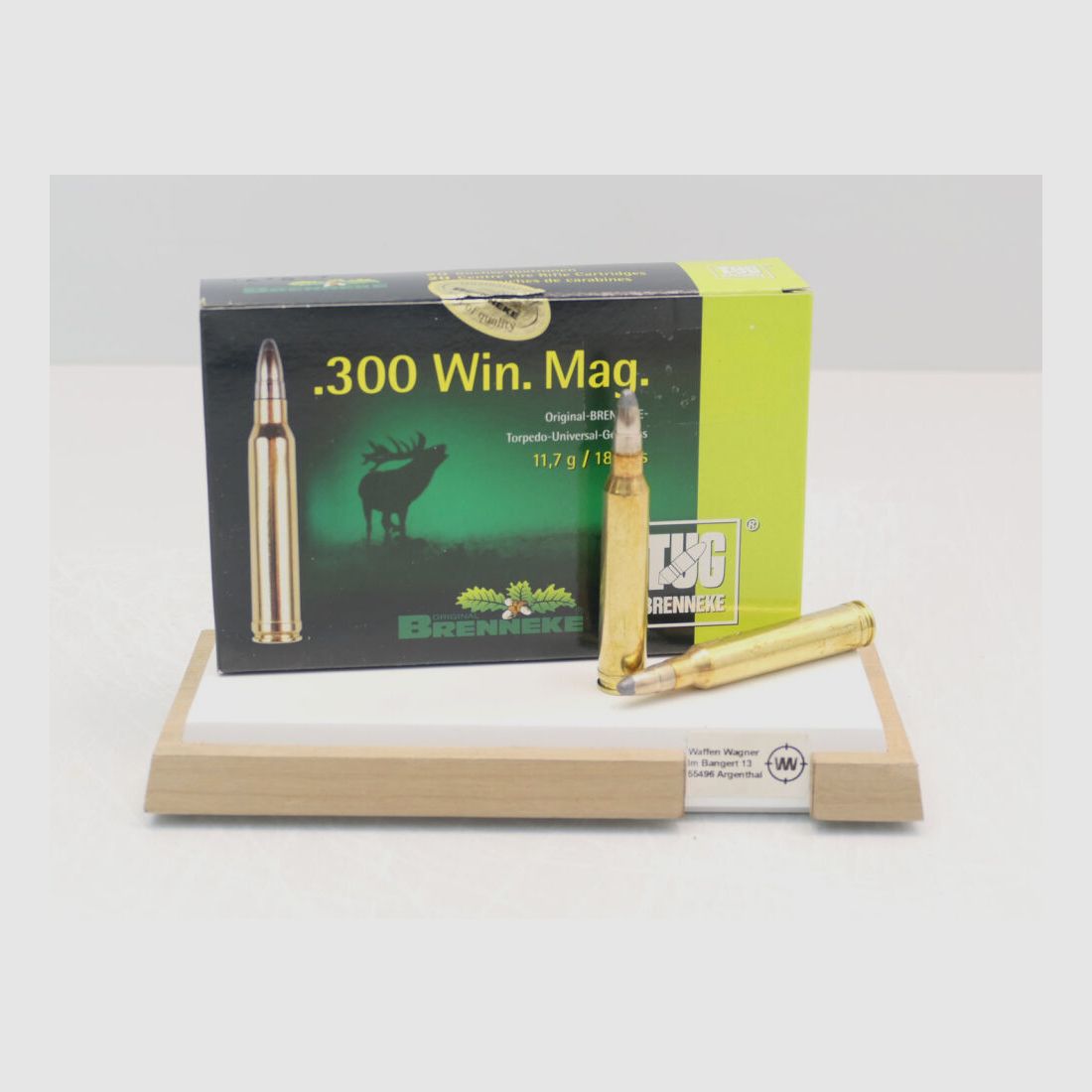 Brenneke TUG 11.7g/181grs á20 .300Win. Mag.