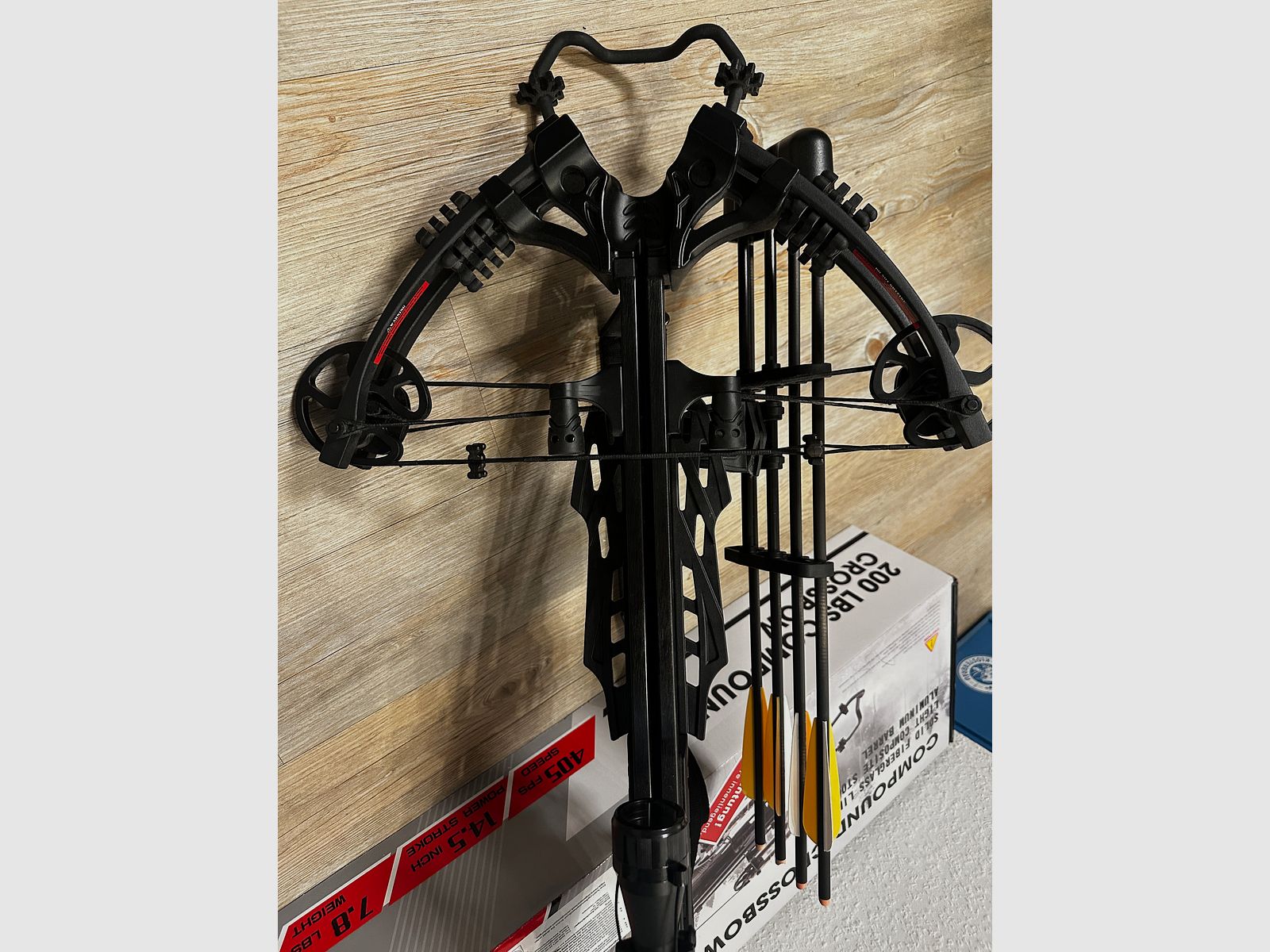 X-BOW Scorpion III - 405 fps / 200 lbs - compound crossbow
